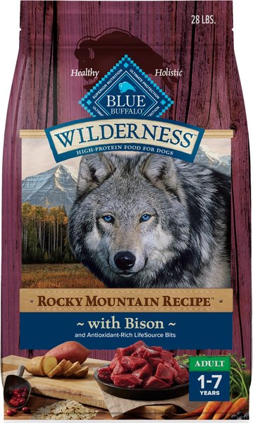 BLUE BUFFALO Wilderness Rocky Mountain Recipe Adult High Protein