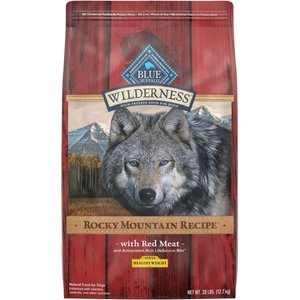 Blue Buffalo Wilderness Red Meat Healthy Weight Adult Dry Dog Food, 28-lb bag