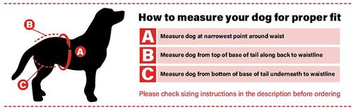 Show full view: Simple Solution Washable Female Dog Diaper, X-Small: 9 to 14-in waist slide 7 of 10