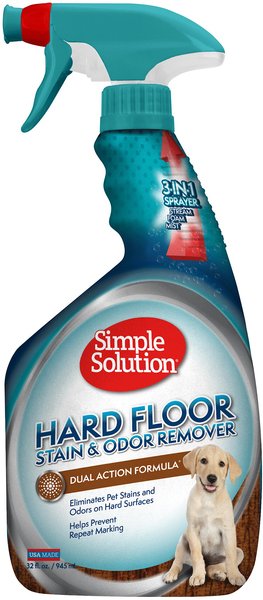 Simple Solution Hardfloors Stain & Odor Remover, 32-oz bottle slide 1 of 9