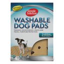 Simple Solution Washable Dog Training & Travel Pad, Medium, 30 x 32-in, 2 count, Unscented
