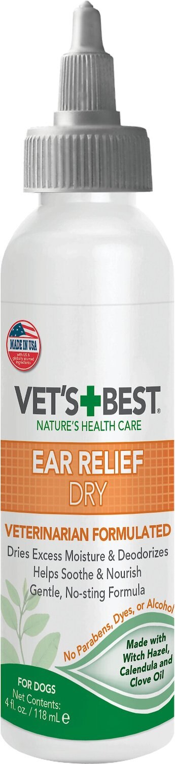 vet's best ear wash and dry