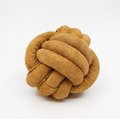 Hugglehounds HuggleHide Ball Dog Toy, Brown, Large 