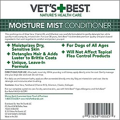 Vet's Best Moisture Mist Conditioner for Dogs, 16-oz bottle slide 2 of 8
