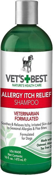 Vet's Best Allergy Itch Relief Shampoo for Dogs, 16-oz bottle slide 1 of 8