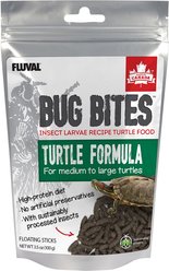 Fluval Fl Bug Bites Turtle Formula Reptile Food, 3.5-oz
