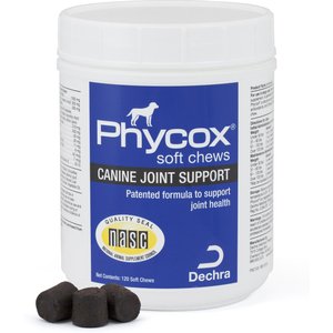 Phycox Soft Chews Joint Supplement for Dogs, 120 count