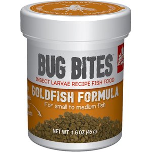 Fluval Fl Bugbites Goldfish Formula Small Granules Fish Food, 1.6-oz