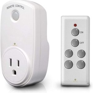 SunGrow Remote Control Outlet Plug for Aquarium Lights, Dog & Cat Heating Pad, Fan & Food Dispenser