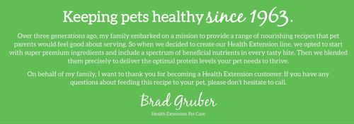 Show full view: Health Extension Chicken & Brown Rice Recipe Dry Cat Food, 15-lb bag slide 6 of 10