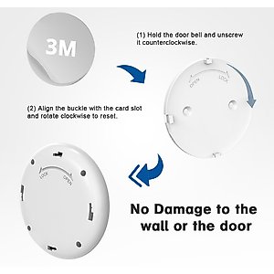 PATPET Smart Training Doorbell Potty Communication Dog & Cat Toy, White, Small