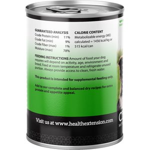 Health Extension Grain-Free Chicken Canned Dog Food, 12.5-oz, case of 12