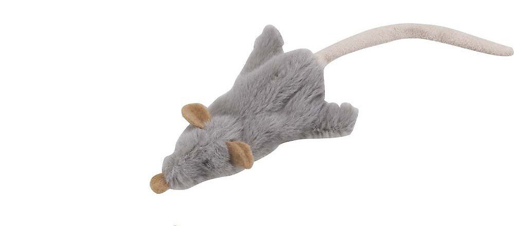 Ethical Pet Skinneeez Mouse Cat Toy with Catnip, Color Varies