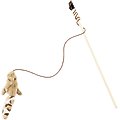 Ethical Pet Skinneeez Friend Teaser Wand Cat Toy with Catnip
