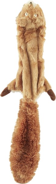 Ethical Pet Skinneeez Forest Series Squirrel Stuffing-Free Squeaky Plush Dog Toy, 23-in slide 1 of 5
