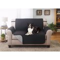 Couch Guard Love Seat Furniture Protector, Black Gray