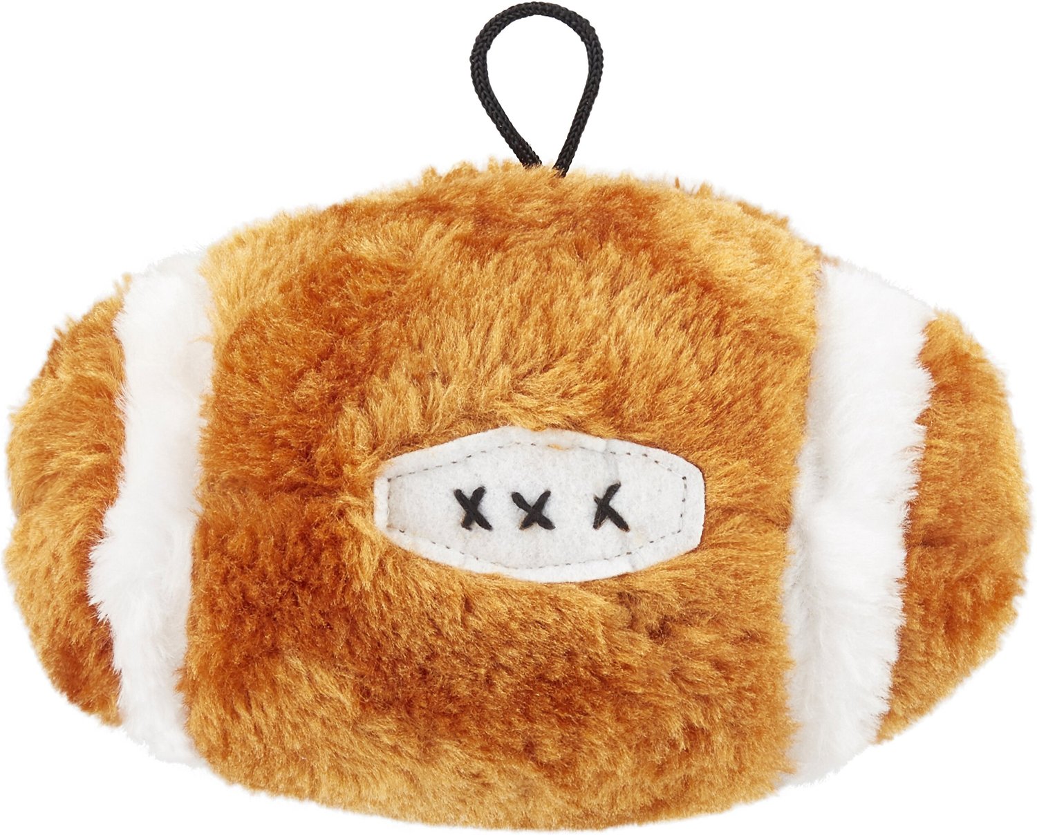 ETHICAL PET Football Squeaky Plush Dog Toy