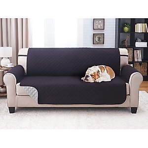 Couch Guard Sofa Furniture Protector, Black Gray, Large