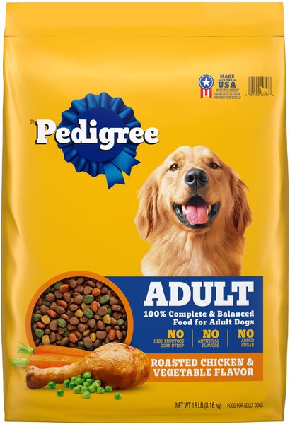 PEDIGREE Complete Nutrition Roasted Chicken & Vegetable Flavor Dog ...