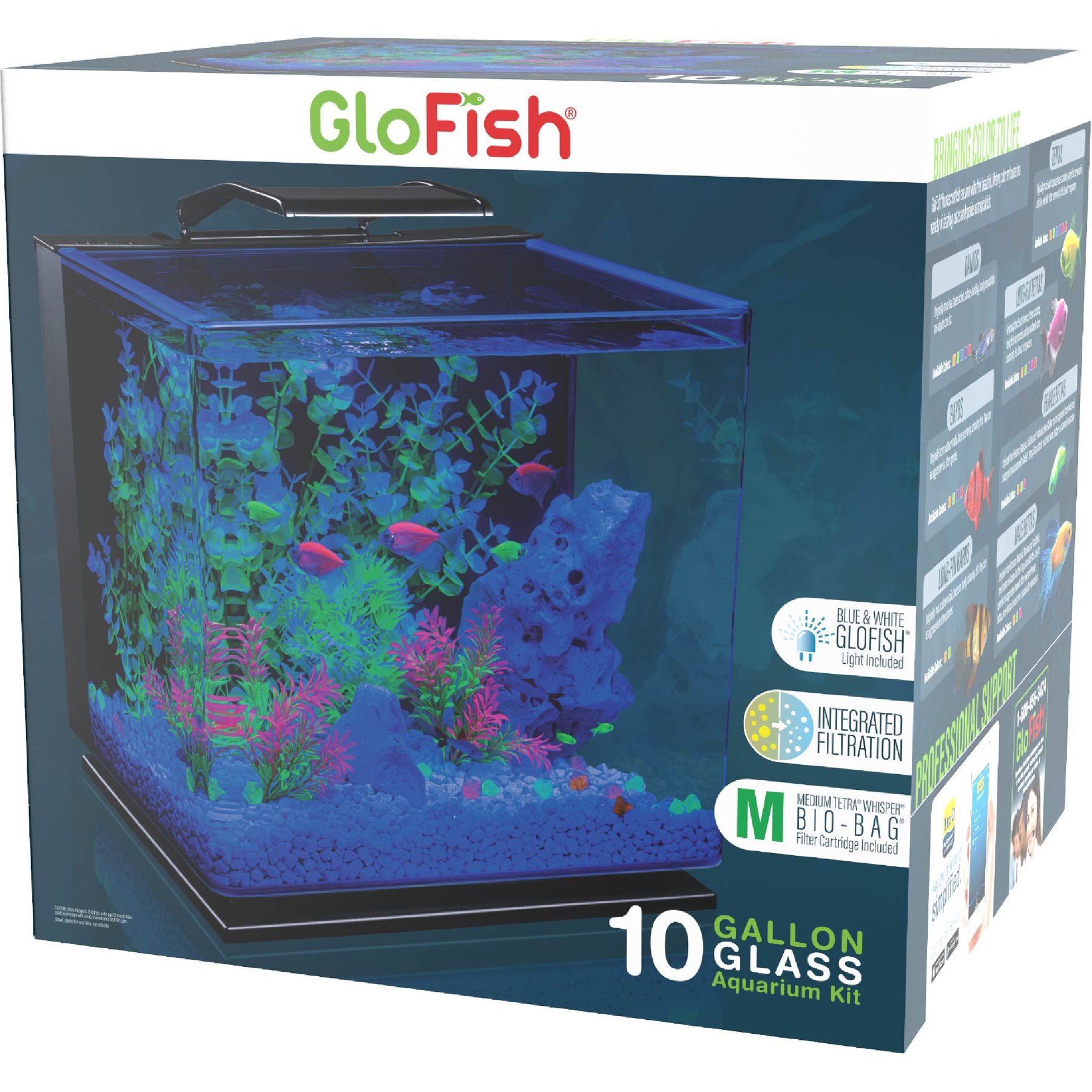 Tetra Glass Aquarium Kit, 20 Gallon