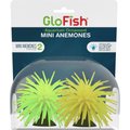 GloFish Mini Anemone Aquarium Ornament, 2 Count