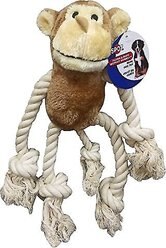 Ethical Pet Moppet Monkey Squeaky Plush Dog Toy slide 2 of 4