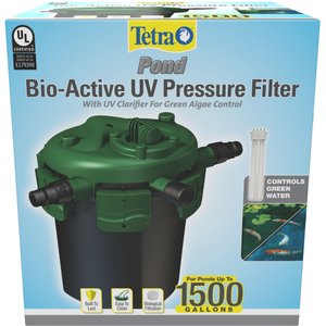 Tetra BP1500 Bio-Active Pressure Filter with 9 watt UV Clarifier, 1500-gal