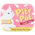 Chomp Pit'r Pat Liver Flavored Breath Freshener Cat Treats, 0.43-oz tin