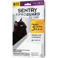 Sentry FiproGuard Flea & Tick Spot Treatment for Cats, 6 Doses (6-mos. supply)