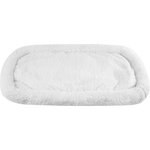 HappyCare Textiles Super Soft Fluffy Plush Sleeping Bolster & Crate Bed
