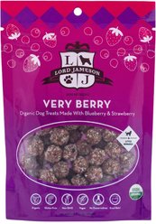Lord Jameson Little Rewards Very Berry Grain-Free Dog Treats, 3-oz bag