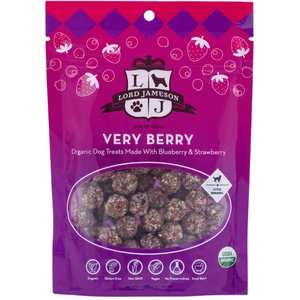 Lord Jameson Little Rewards Very Berry Grain-Free Dog Treats, 3-oz bag
