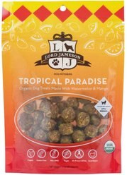 Lord Jameson Little Rewards Tropical Paradise Grain-Free Dog Treats, 3-oz bag