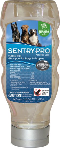 Sentry Pro Flea & Tick Dog Shampoo, 18-oz bottle slide 1 of 3