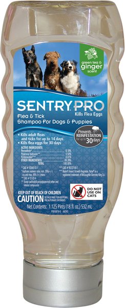 Sentry pro flea and tick sale shampoo