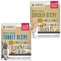 The Honest Kitchen Whole Grain Turkey Recipe + Chicken Recipe Dehydrated Dog Food, 10-lb box