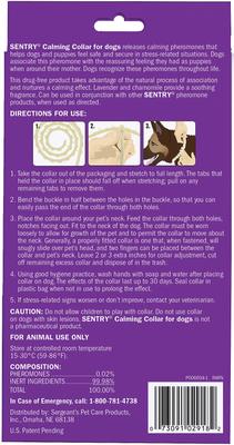 Show full view: Sentry HC Good Behavior Pheromone Dog Calming Collar, 3 count slide 4 of 9