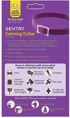 Show full view: Sentry HC Good Behavior Pheromone Cat Calming Collar, 3 count slide 4 of 7