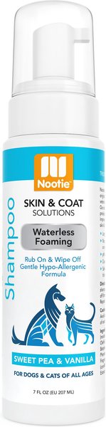 Nootie Sweet Pea & Vanilla Foaming for Puppies Tearless Formula Dog Shampoo, 7-oz bottle slide 1 of 10