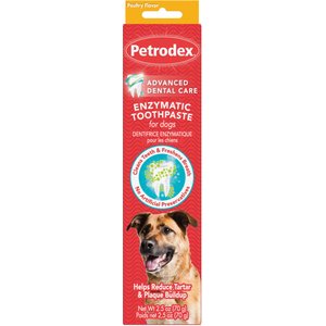 Sentry Petrodex Veterinary Strength Enzymatic Poultry Flavor Dog Toothpaste, 2.5-oz