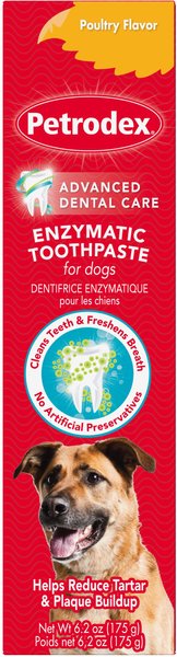 Sentry Petrodex Veterinary Strength Enzymatic Poultry Flavor Dog Toothpaste, 6.2-oz slide 1 of 9