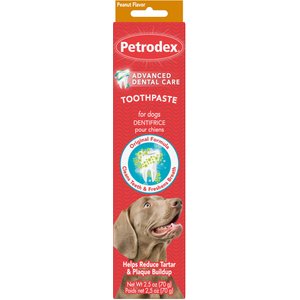 Sentry Petrodex Advanced Care Natural Peanut Flavor Dog Toothpaste, 2.5-oz tube