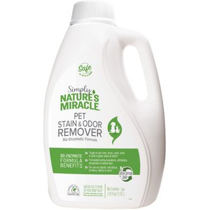 Simply Nature's Miracle Pet Stain & Odor Remover, 128-oz bottle