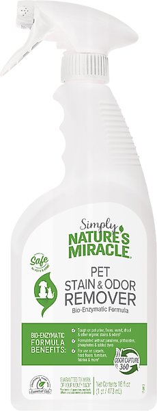 Simply Nature's Miracle Pet Stain & Odor Remover, 16-oz bottle slide 1 of 7