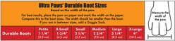 Ultra Paws Durable Dog Boots, 4 count, Petite slide 2 of 5