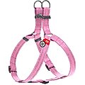 WAUDOG Re-Cotton Recycled Material QR Passport Dog Harness, Pink, Medium