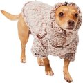 Frisco Medium Weight Double Layer Sherpa Dog Coat with Built in Snood, Small