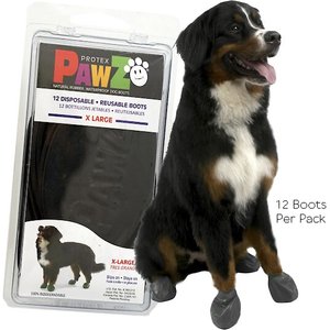 Bark Brite New Lightweight Neoprene Paw Protector Dog Boots Designed for Comfort and Breathability in 5 Sizes 