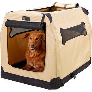 Firstrax Petnation Port-A-Crate E Series Double Door Collapsible Soft-Sided Dog Crate, 36 inch