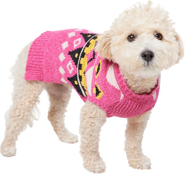 Frisco Bold Nordic V-Neck Dog & Cat Sweater, Medium slide 1 of 8